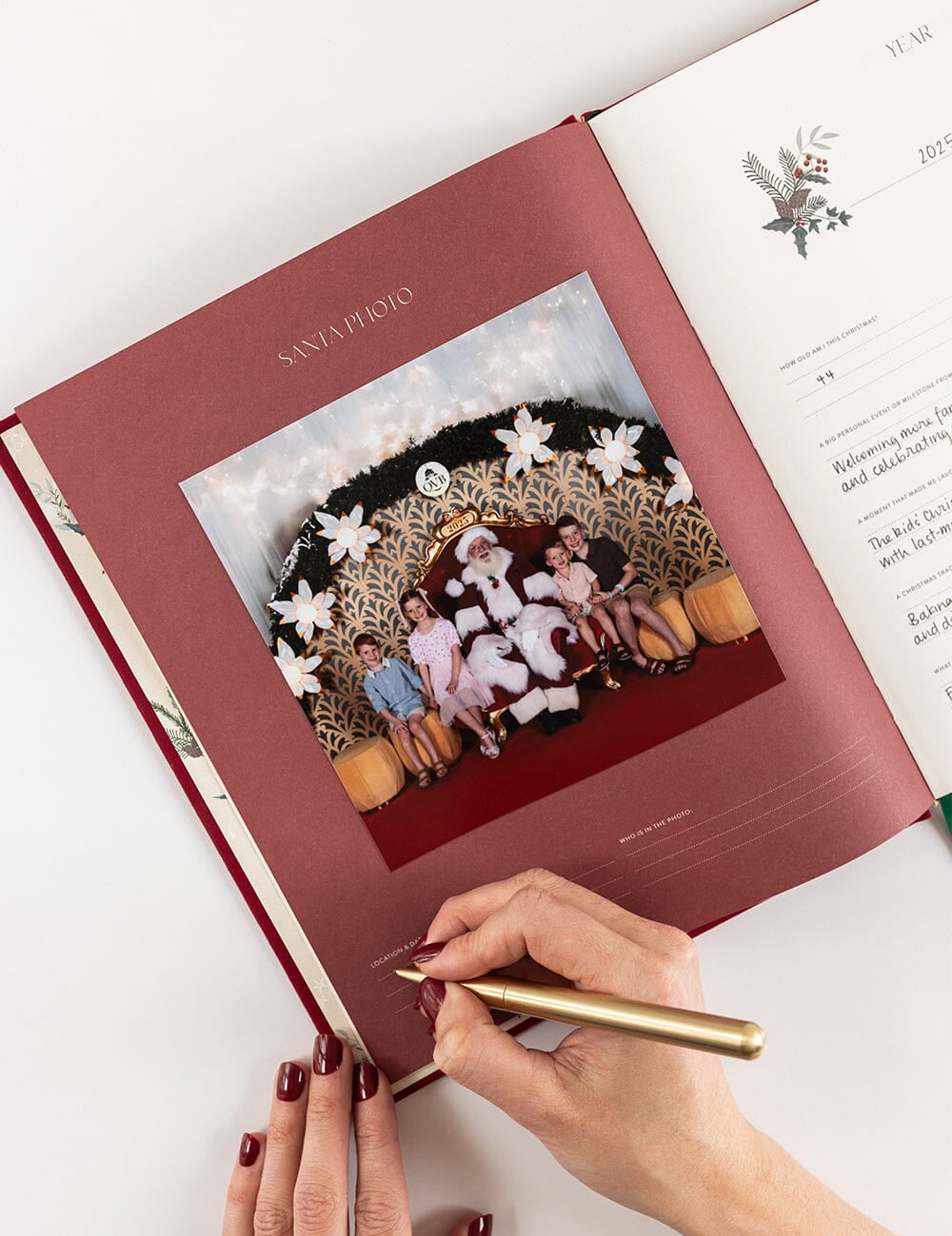 Heirloom Christmas 10 Year Memory Journal - Pure Apotheca