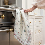 Heirloom Christmas Holly Tea Towel - Pure Apotheca