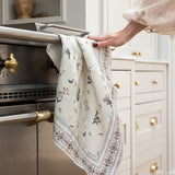 Heirloom Christmas Holly Tea Towel - Pure Apotheca