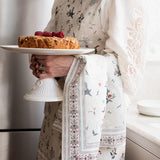 Heirloom Christmas Holly Tea Towel - Pure Apotheca