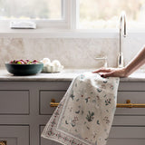 Heirloom Christmas Holly Tea Towel - Pure Apotheca