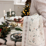 Heirloom Christmas Holly Tea Towel - Pure Apotheca