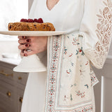 Heirloom Christmas Holly Tea Towel - Pure Apotheca