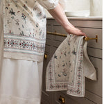 Heirloom Christmas Holly Tea Towel - Pure Apotheca