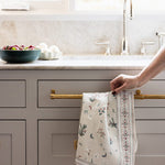 Heirloom Christmas Holly Tea Towel - Pure Apotheca