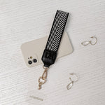 Iris Keyring with Phone Attachment Black - Pure Apotheca