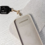 Iris Keyring with Phone Attachment Black - Pure Apotheca