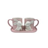 JASPER PINK BUNNIES EASTER MUG SET - Pure Apotheca