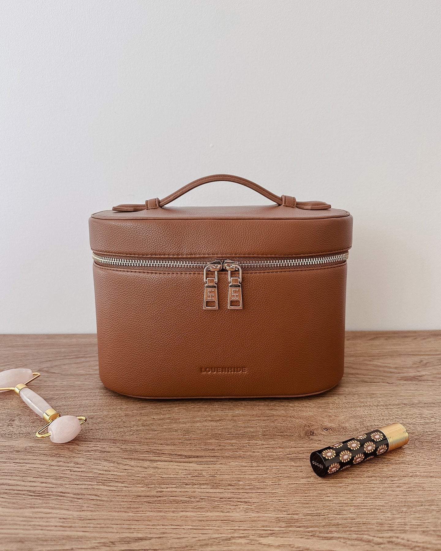 Juliette Vanity Case Tan - Pure Apotheca
