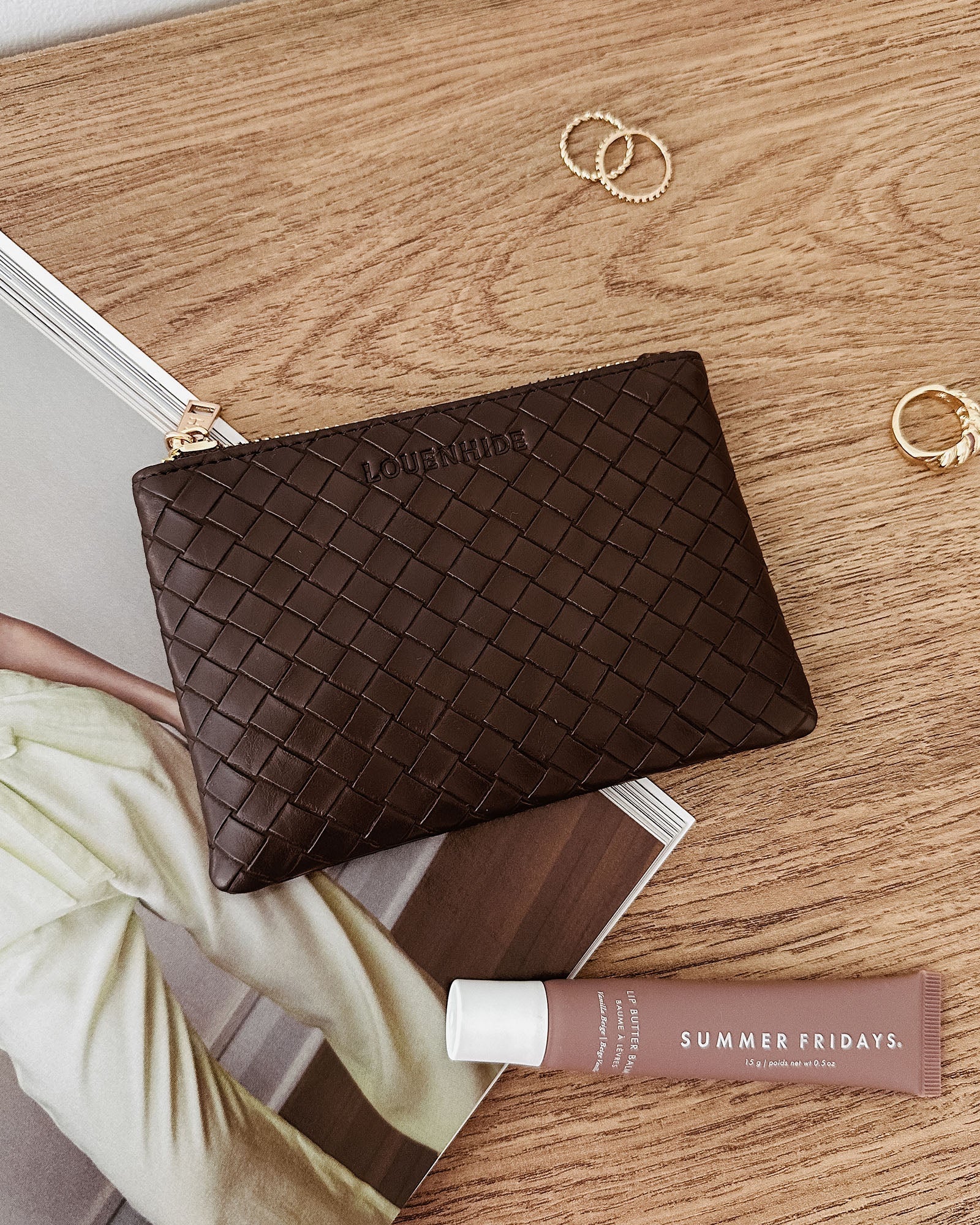 Kuta Purse Woven Chocolate - Pure Apotheca