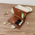 Lily Woven Wallet Tan - Pure Apotheca