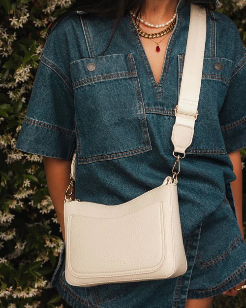 Linda Crossbody Bag Almond - Pure Apotheca