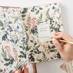 Linen Bound Tea Rose Bullet Journal - Pure Apotheca