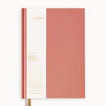 Linen Bound Tea Rose Bullet Journal - Pure Apotheca
