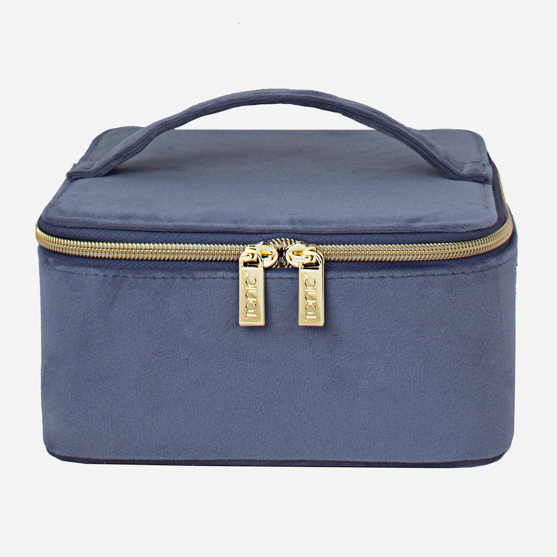 Luxe Velvet Jewellery Cube Large Storm - Pure Apotheca