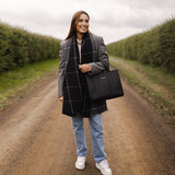 Manhattan Black Tote Bag - Pure Apotheca