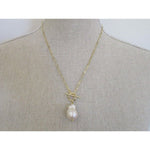 May Baroque Pearl Chain Necklace - Pure Apotheca