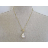May Baroque Pearl Chain Necklace - Pure Apotheca