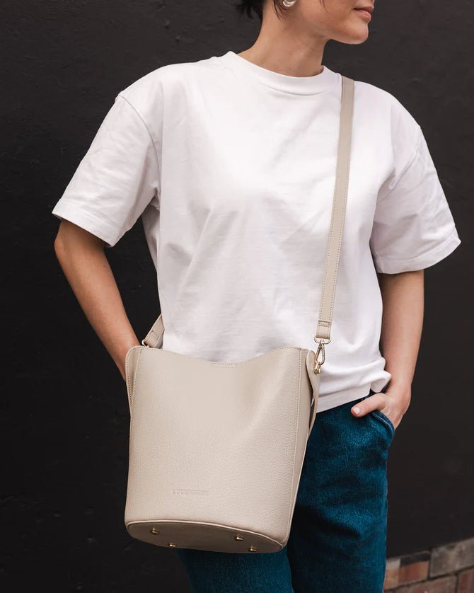 Miranda Bucket Bag Vanilla - Pure Apotheca