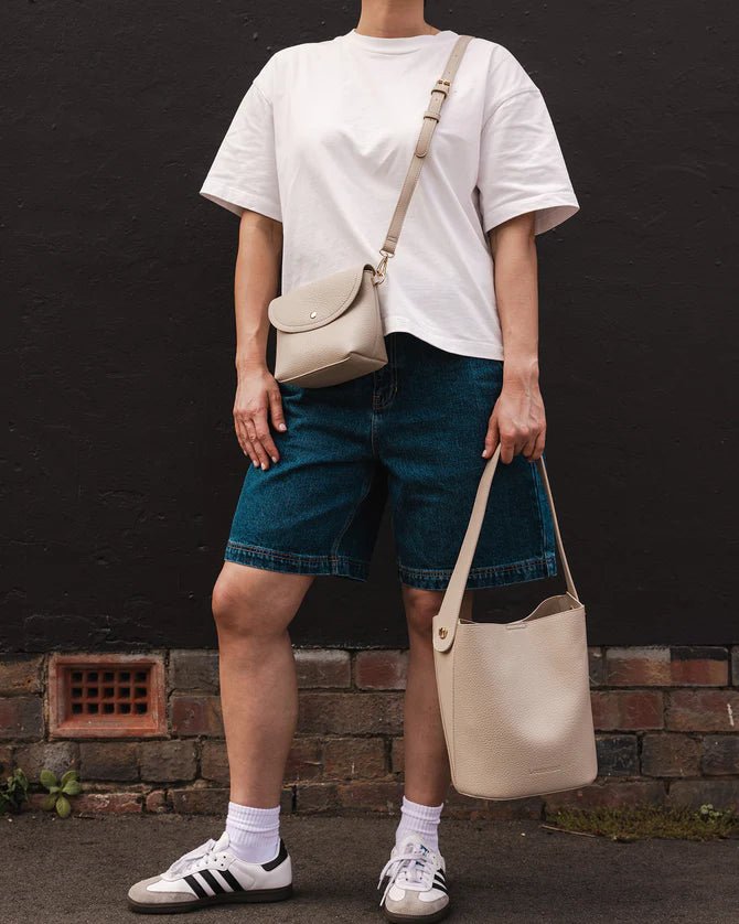 Miranda Bucket Bag Vanilla - Pure Apotheca
