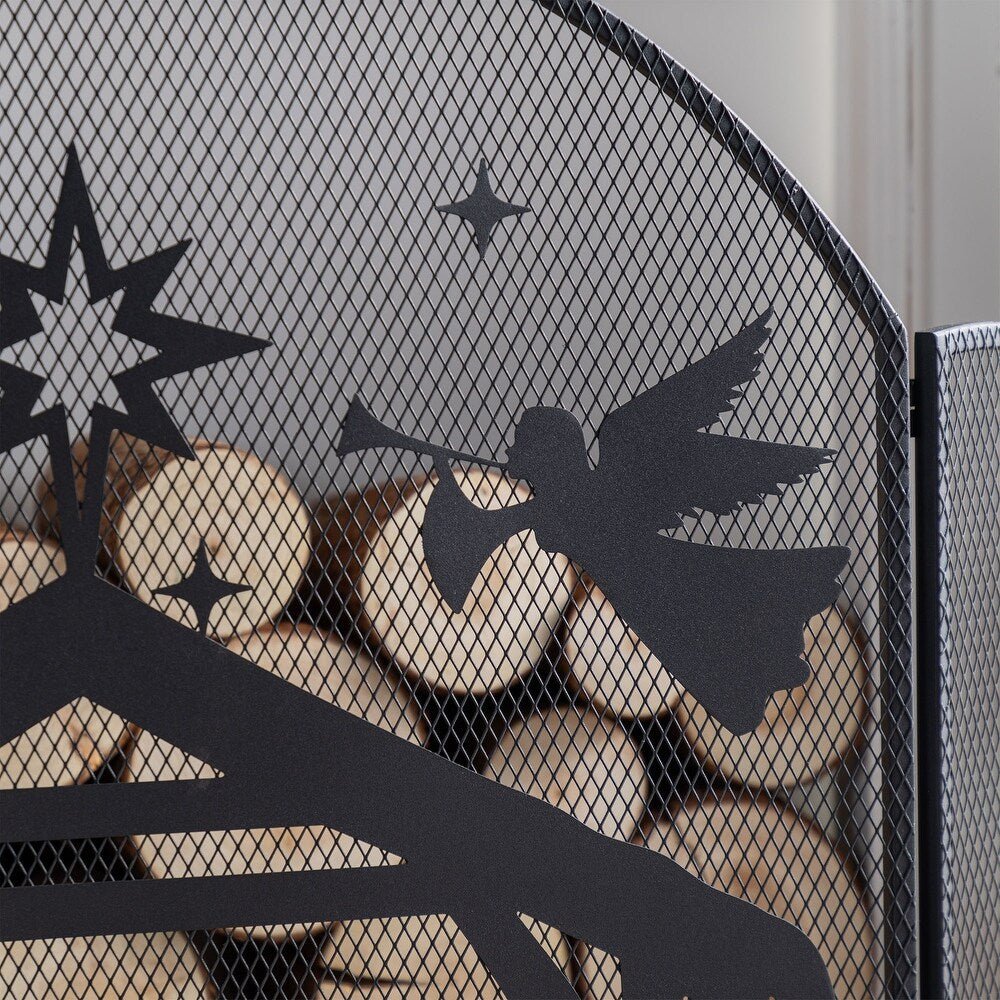 Nativity Fire Screen 123CM - Pure Apotheca