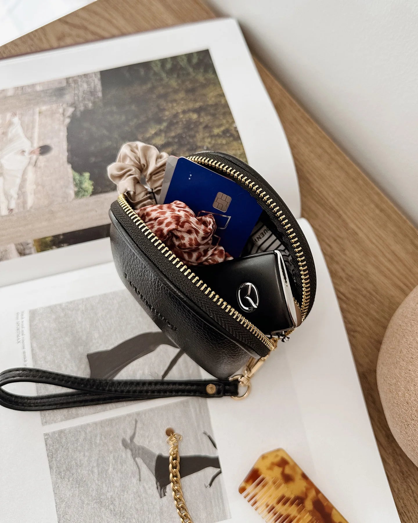 Paige Purse Black - Pure Apotheca