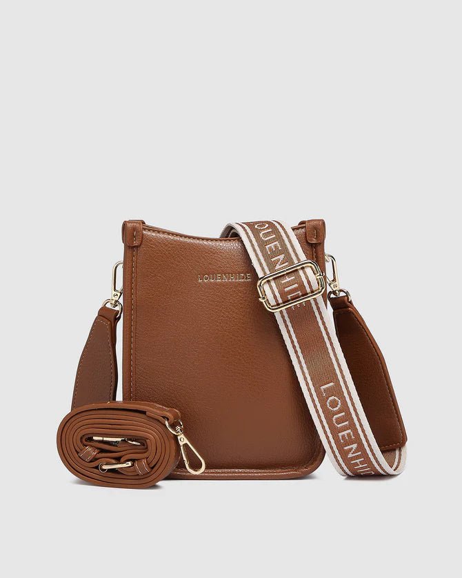 Parker Logo Phone Bag Tan - Pure Apotheca