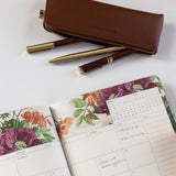 Pencil Case Slim - Espresso - Pure Apotheca