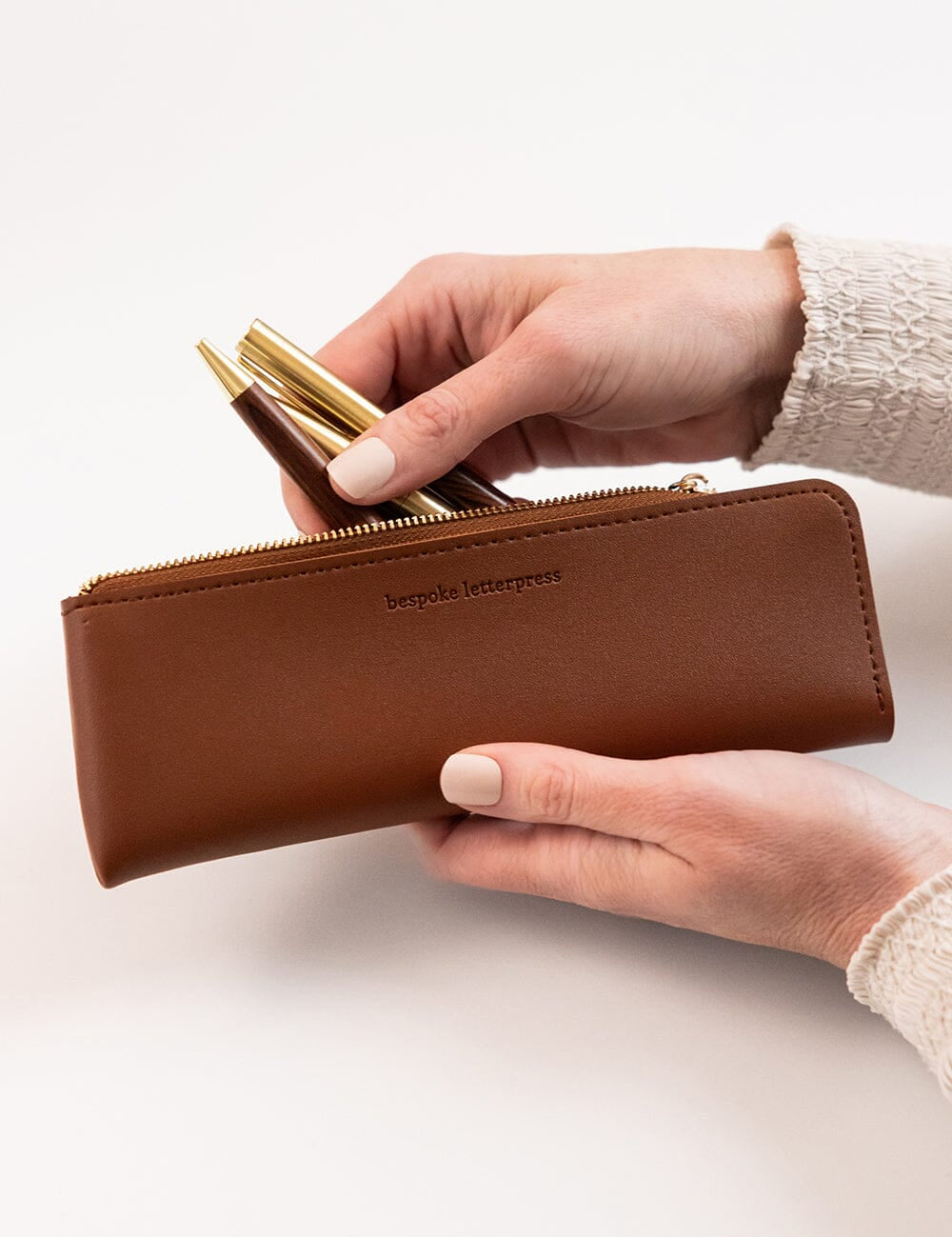 Pencil Case Slim - Espresso - Pure Apotheca