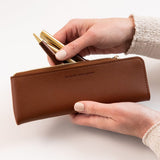 Pencil Case Slim - Espresso - Pure Apotheca