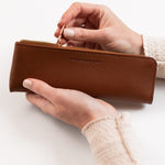 Pencil Case Slim - Espresso - Pure Apotheca