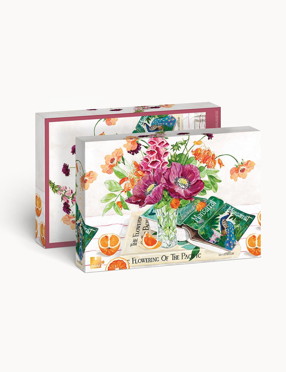 Poppies & Foxglove 1000pc Puzzle - Pure Apotheca
