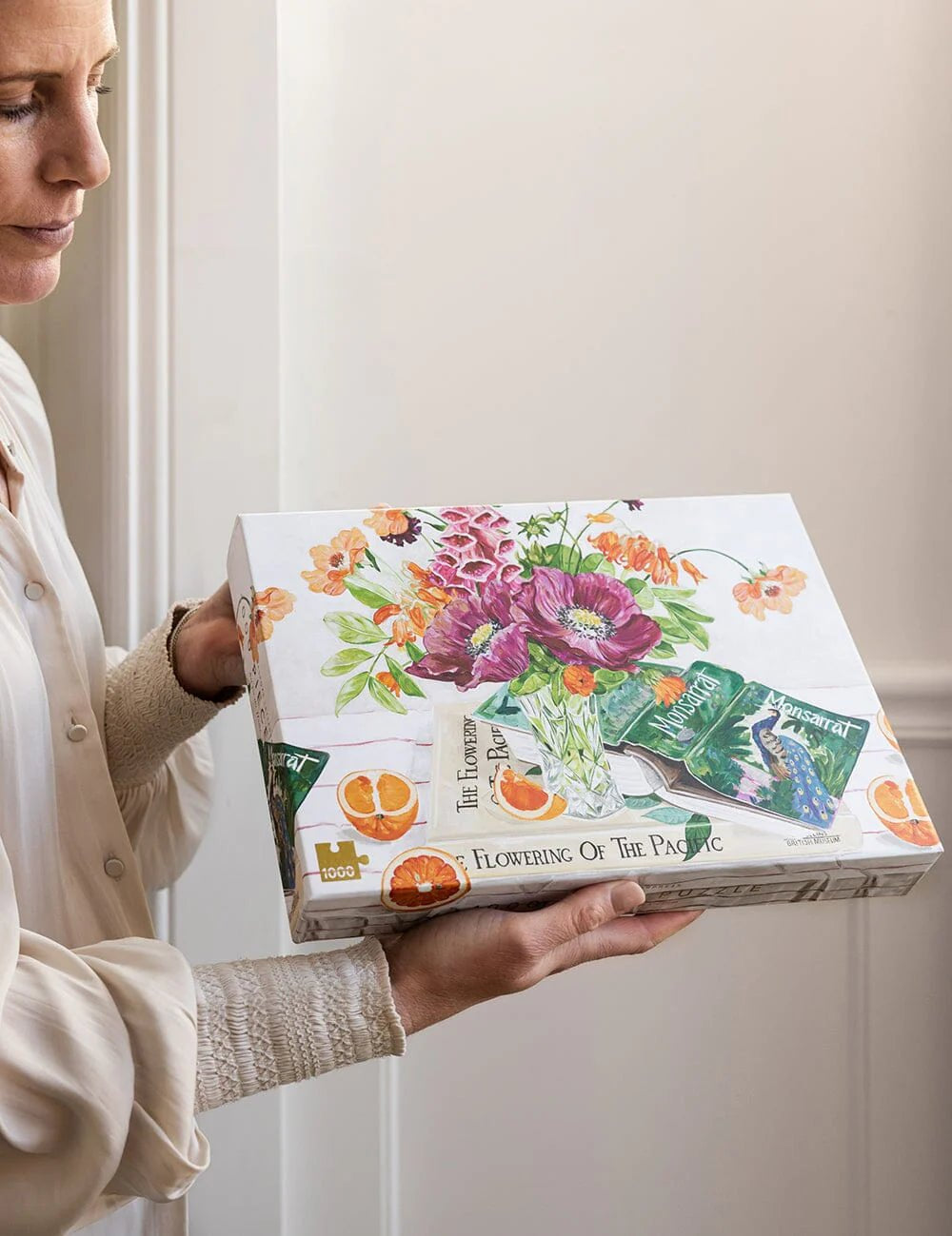 Poppies & Foxglove 1000pc Puzzle - Pure Apotheca