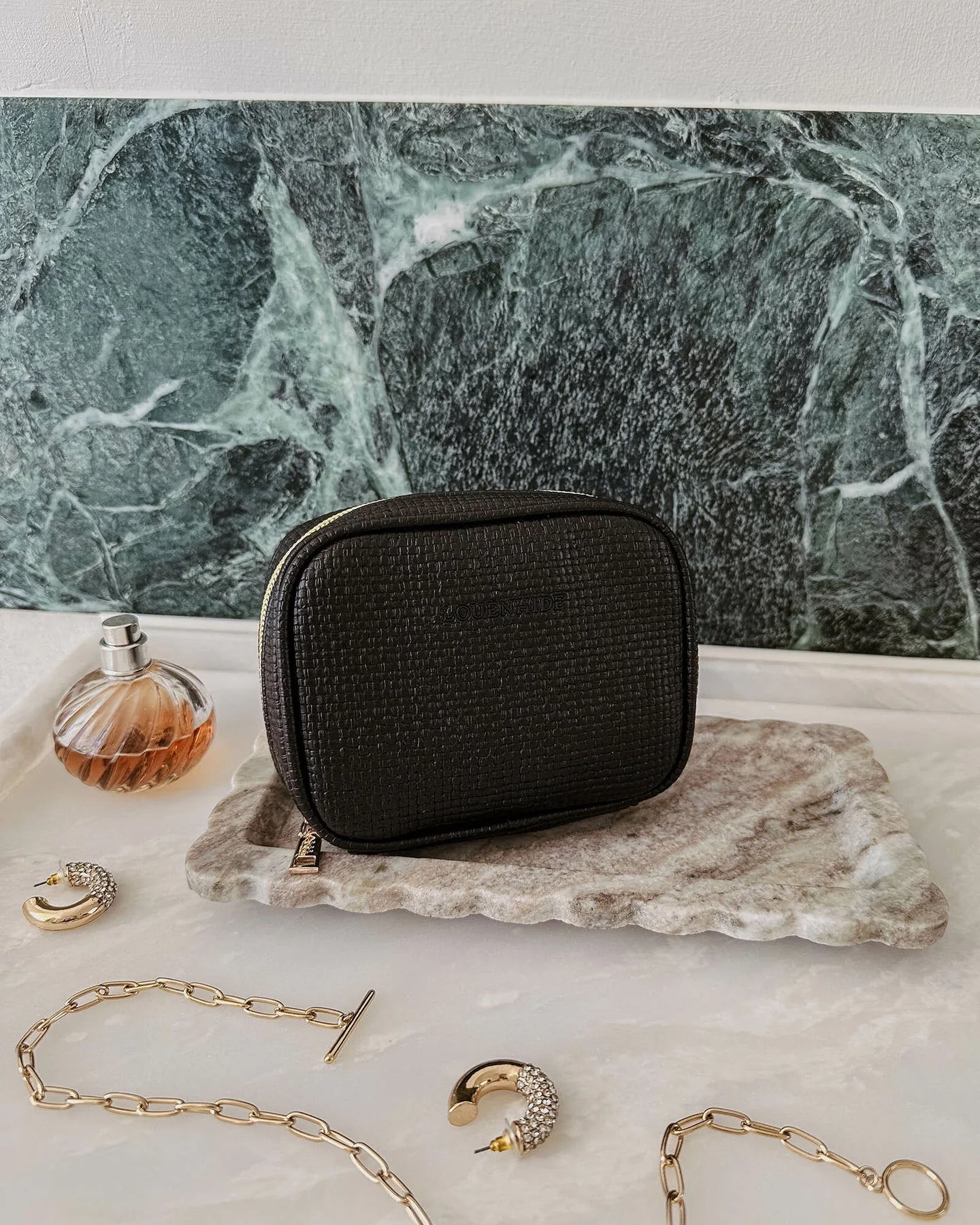 Rita Jewellery Case Black - Pure Apotheca