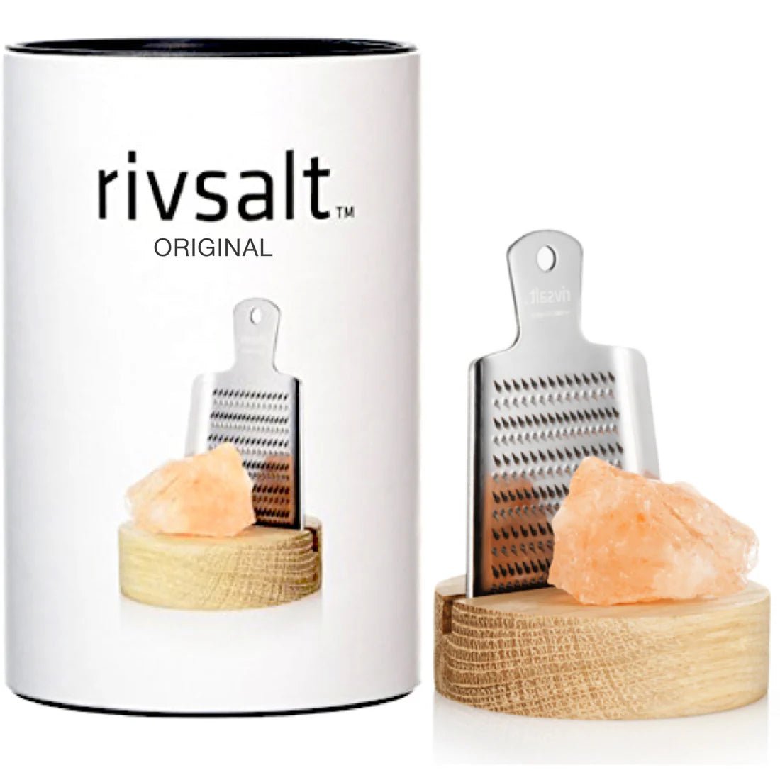 Rivsalt Himalayan Rock Salt & Grater 40g - Pure Apotheca