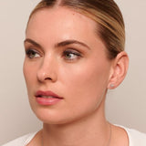 Rose Gold Fleur Studs - Pure Apotheca