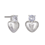 Silver Crystal Caramia Earring - Pure Apotheca