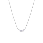 Silver Petite Crystal Necklace - Pure Apotheca
