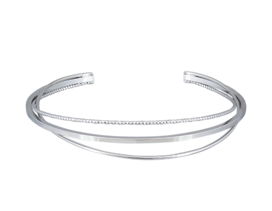 Silver Petite Trio Cuff - Pure Apotheca