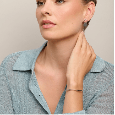 Silver Single Twist Cuff - Pure Apotheca