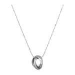 Silver Triple Ring Necklace - Pure Apotheca