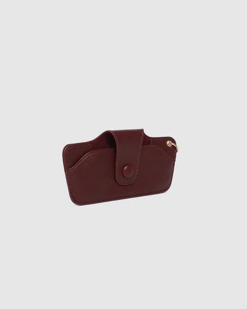 Skittle Sunglasses Case Burgundy - Pure Apotheca