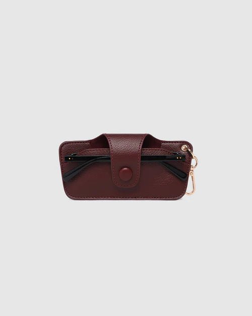 Skittle Sunglasses Case Burgundy - Pure Apotheca