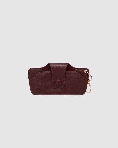 Skittle Sunglasses Case Burgundy - Pure Apotheca