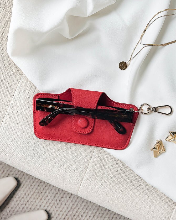 Skittle Sunglasses Case Raspberry - Pure Apotheca