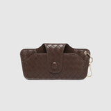 Skittle Sunglasses Case Woven Chocolate - Pure Apotheca
