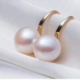 Suzie Pearl Gold Hook Earring - Pure Apotheca