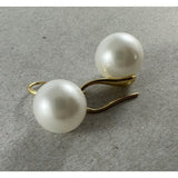 Suzie Pearl Gold Hook Earring - Pure Apotheca