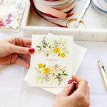 Thank You Very Much White Ranunculus Card - Pure Apotheca