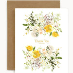 Thank You Very Much White Ranunculus Card - Pure Apotheca